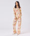 Floral Printed Cord Set- Top